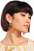 Crystal and Gold Butterfly Earring